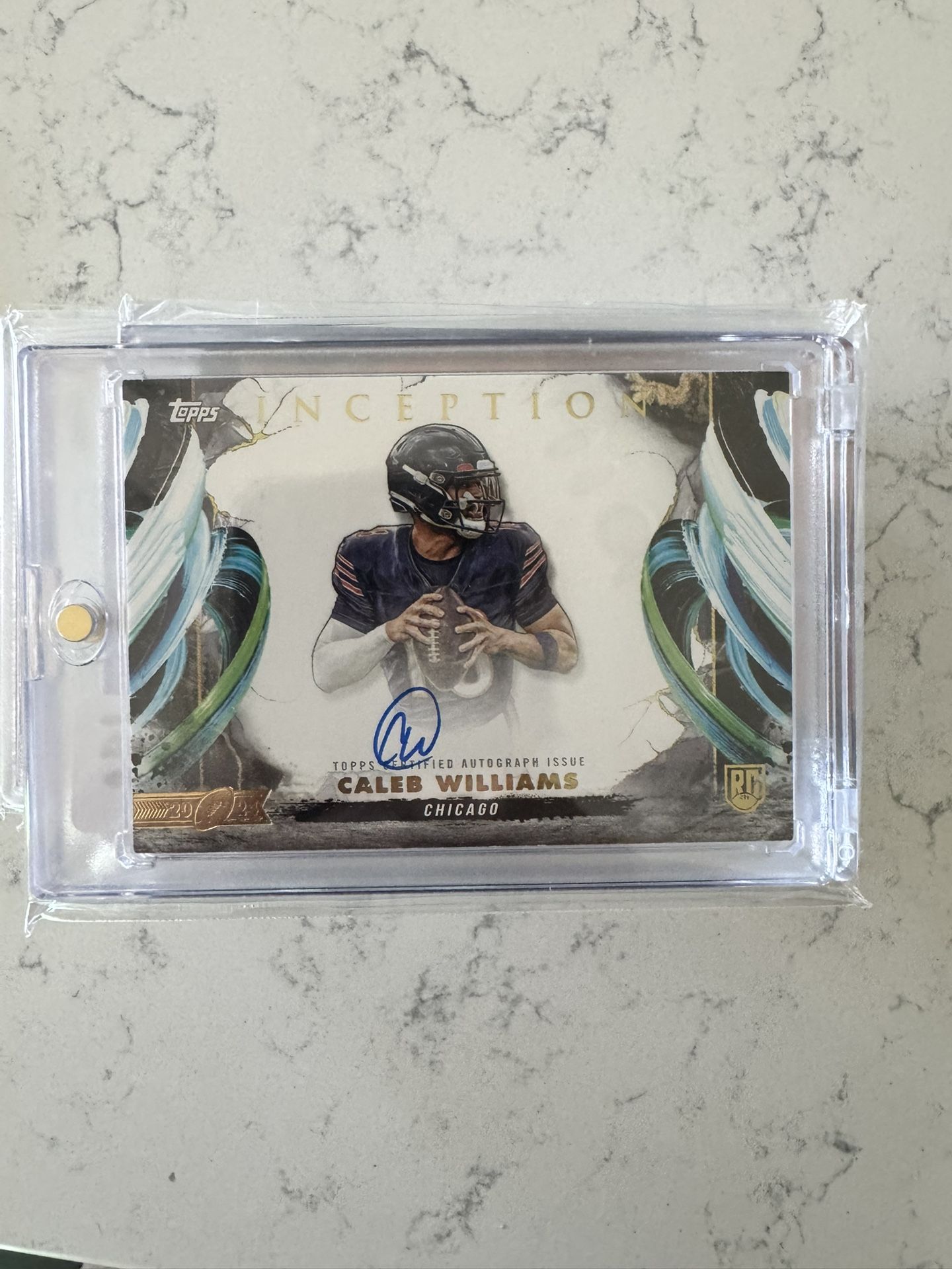 Caleb Williams Inception Auto