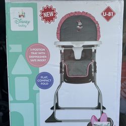 Minnie Mouse  3D Ultra Full-Size High Chair