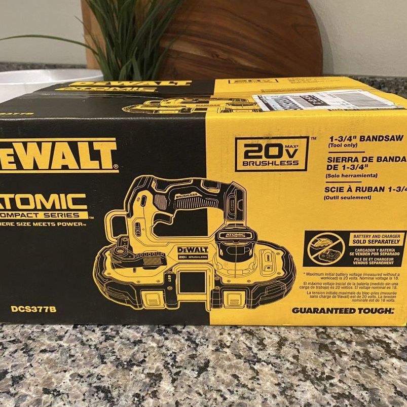 DEWALT ATOMIC 20-Volt MAX Cordless Brushless Compact 1-3/4 in. Bandsaw (Tool -Only) for Sale in Ontario, CA OfferUp