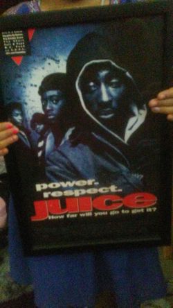 Juice MOVIE poster with frame