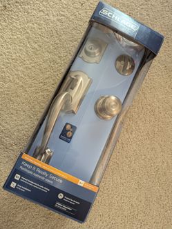 Schlage front door entry lock set