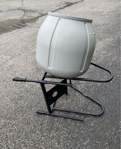 Klutch Portable Electric Cement Mixer : 3.5 cu. ft.