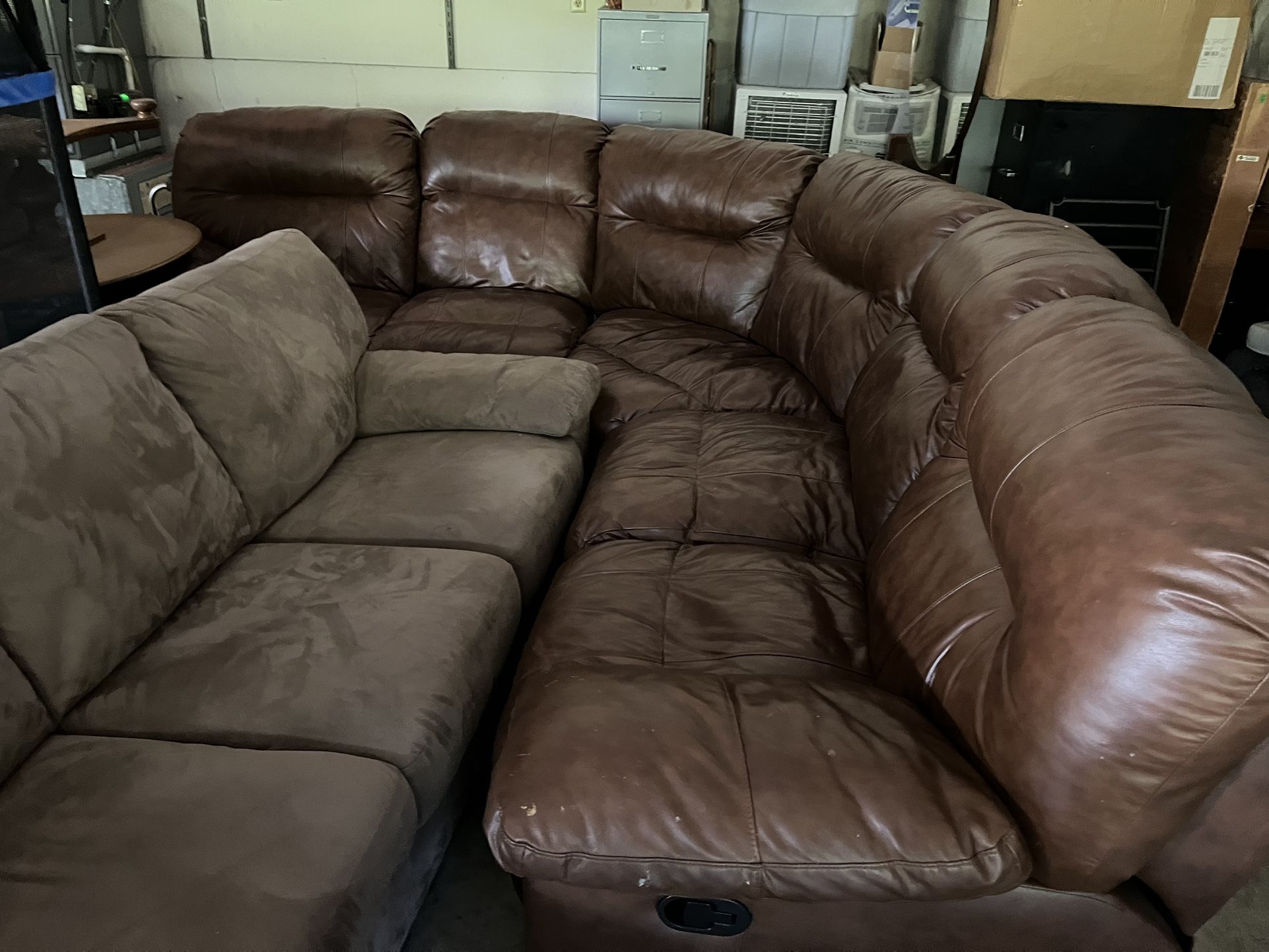 Leather Couch