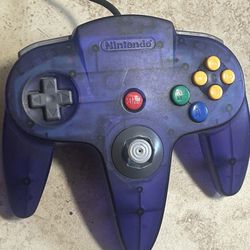 Official Midnight Purple Nintendo 64 Controller 