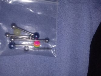 Body jewelry all of it for $10 Firm