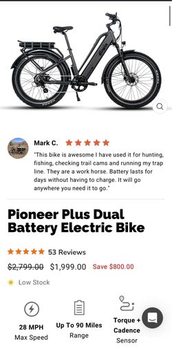 Dirwin pioneer e bike (brand new)