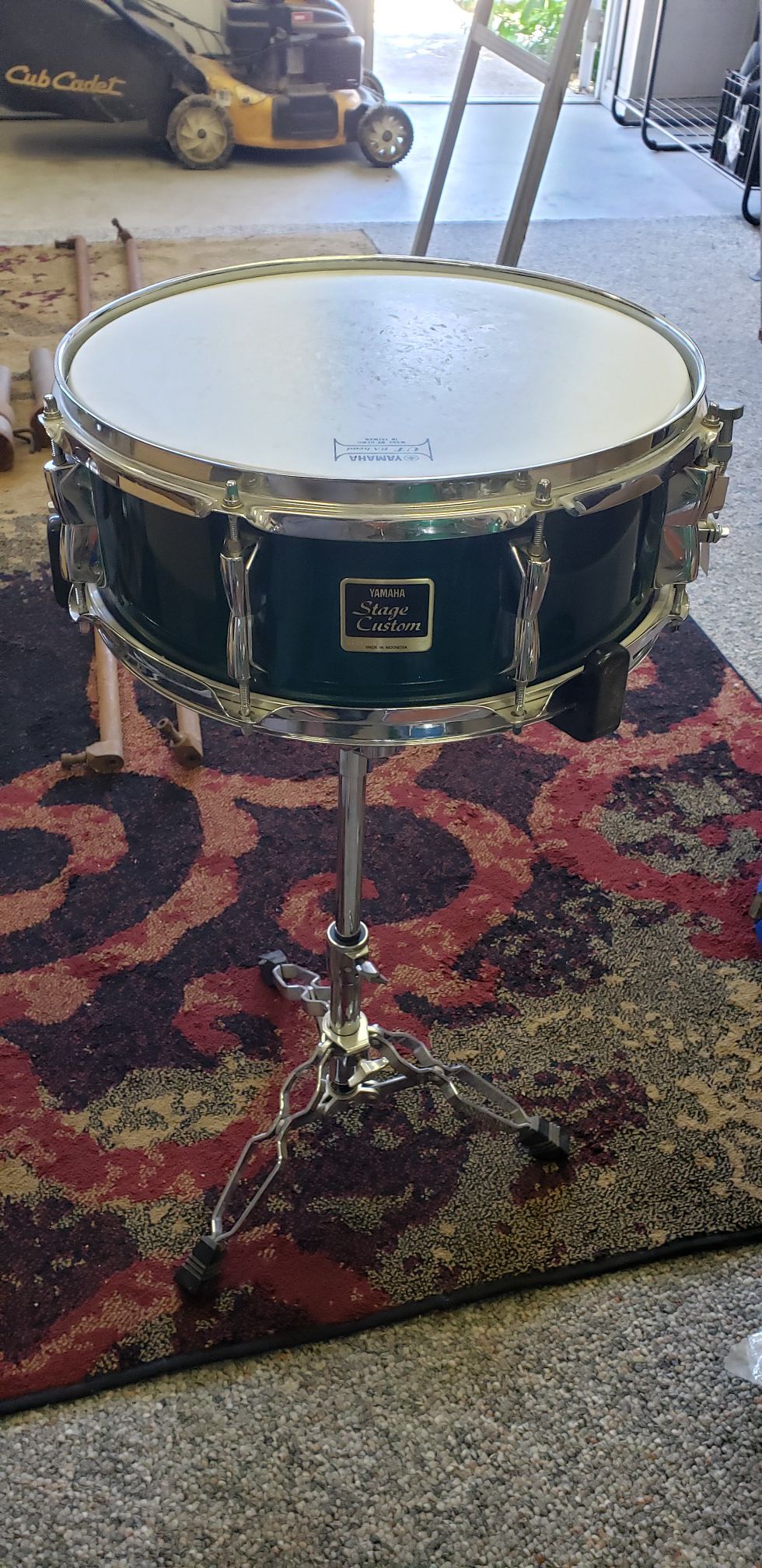 Yamaha Stage Custom snare drum
