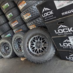 For Sale Set De Rines Nuevos 🏷️17x9 Con Llantas All Terrain Bf GOODRICH. Excelente Condición Tires 80%life