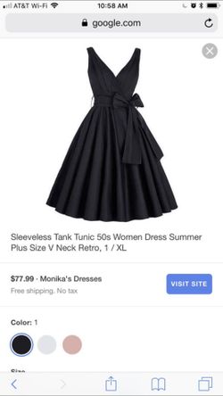50s dress size large