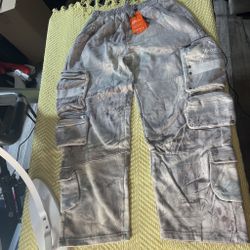 YoungLA Camo Cargo Sweatpants