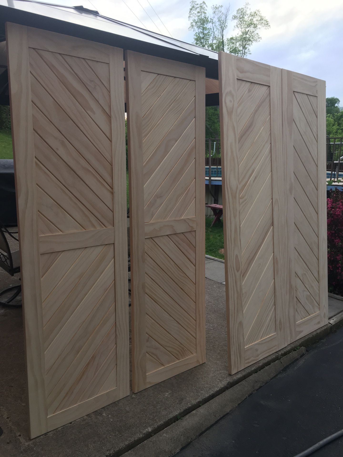 Custom made Barn Doors πͺ