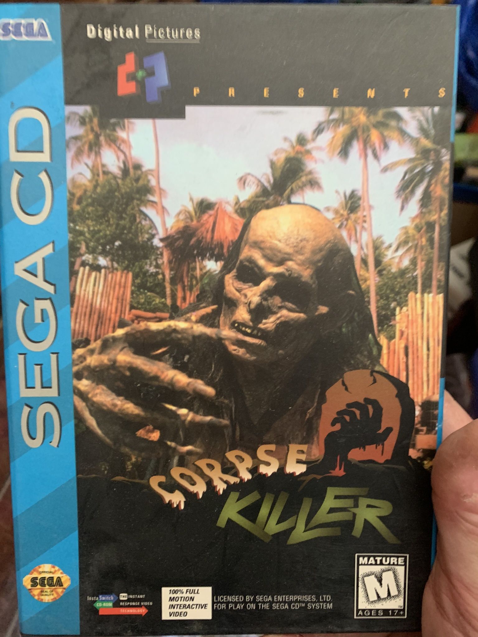 Complete Corpse Killer Sega  Cd 