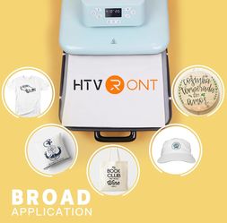 HTVRONT Auto Heat Press Machine 15x15 for T-Shirts Sublimation HTV - Mint Condition