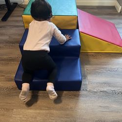 Soft play climbing blocks