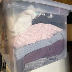 Men’s Medium Dress Shirts. 