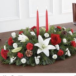 🌲🌹Christmas Arrangement/roses/flowers