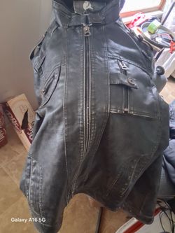 Leather jacket