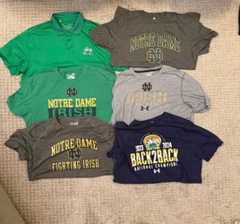 Bundle of Norte Dame clothes size L