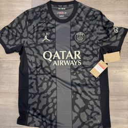 Nike Air Jordan x PSG Soccer Jersey Size XL Men New 