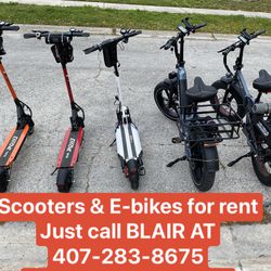 Bikes And Scooters 