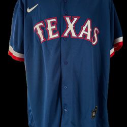 Evan Carter Texas Rangers Stitched Jersey New Mens XL