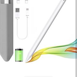 Stylus Pen for iPad 2018-2025 with Palm Rejection, Apple Pencil for Pad11th/10th/9th/8th/7th/6th Gen