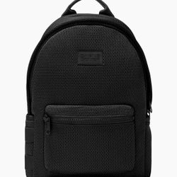NEW - Dagne Dover Dakota Large Black Neoprene Backpack Air Mesh