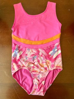 Girls Pink Gymnastics Leotard