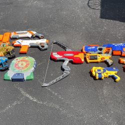 Nerf Gun Set 11 Pieces