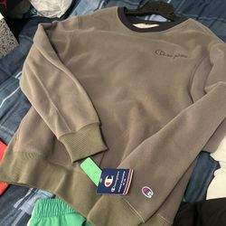 Mens Champion Fleece Sweater Small $25