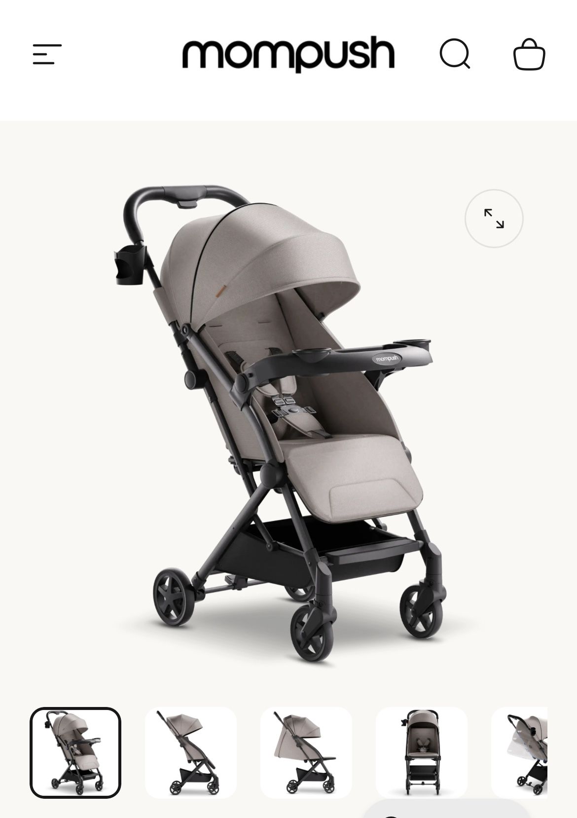 Brand New Mompush Lithe V2 Travel Stroller