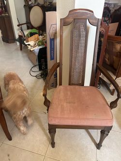 Wooden dining chairs