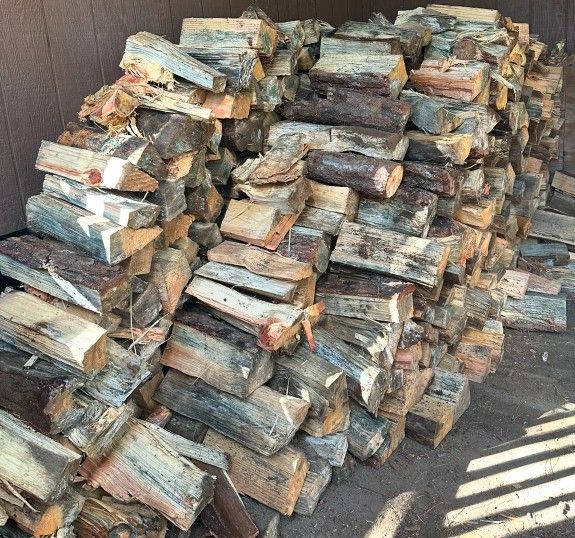 Dry Split Almond Mix Firewood!!!Ready Too Burn Seasoned Wood!!!