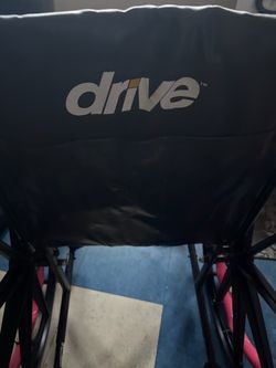 Drive wheelchair narrow sport black.