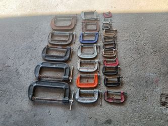 C Clamps tools bundle