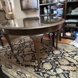 Table And Chairs. Solid Wood