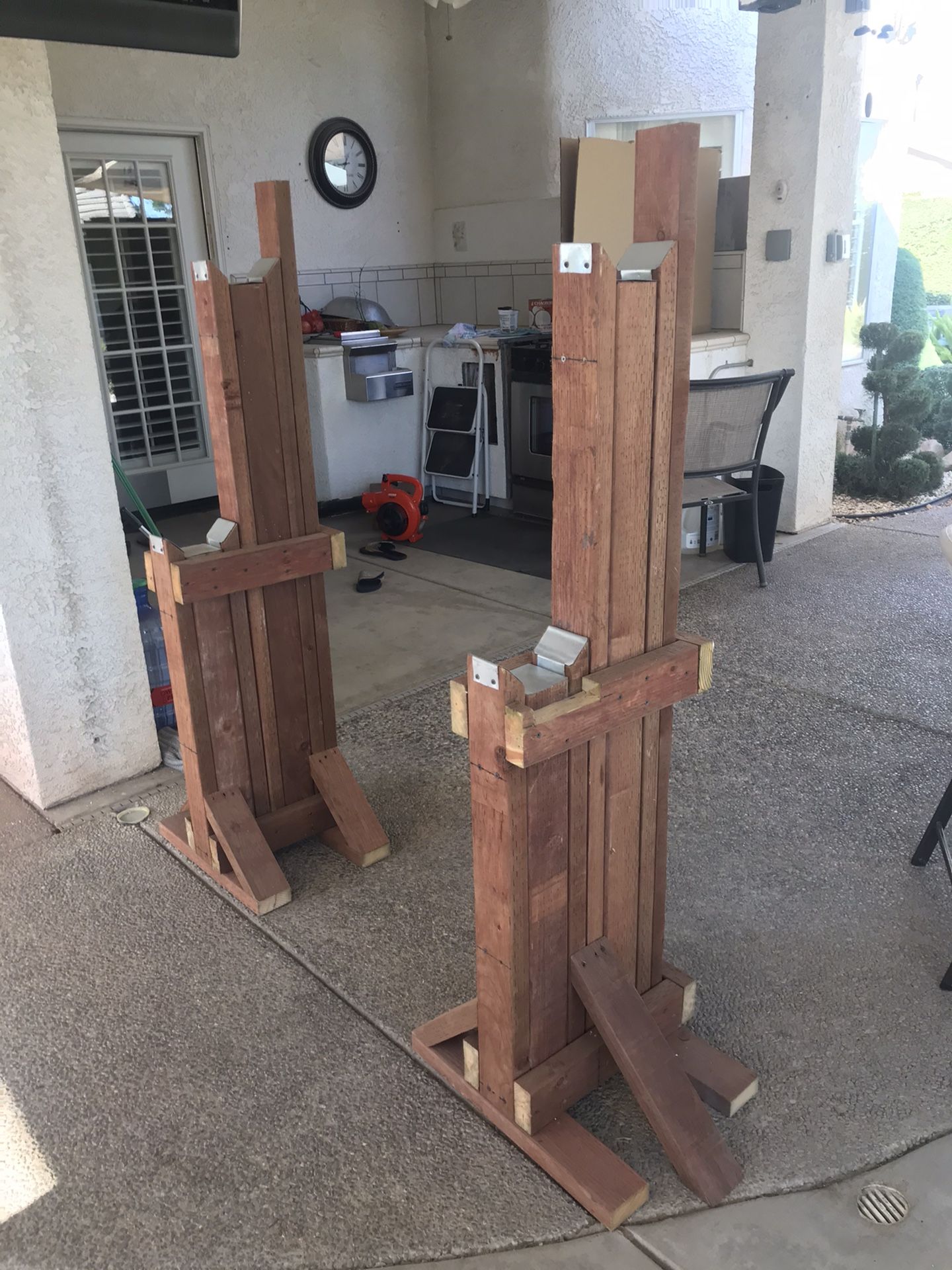 Wood Squat Rack