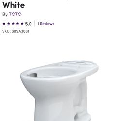 TOTODrake Tornado Flush NEW TOILET BOWL