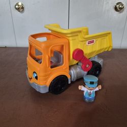 Fisher Price Little People Work Together Dump Truck 