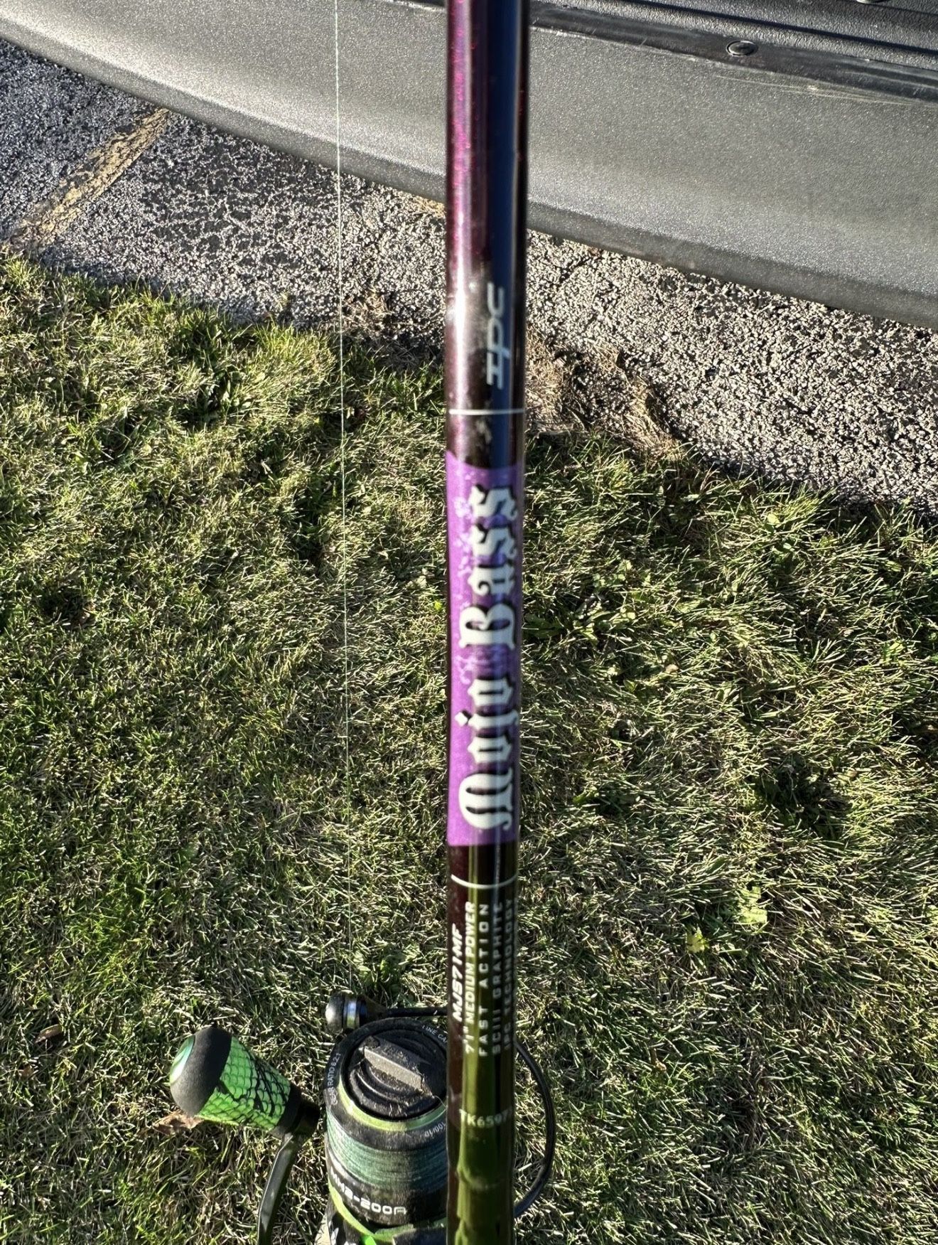 Mojo Bass Spinning Rod With Lews Mach II Reel