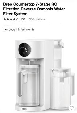 Dreo Countertop 7-stage Reserve Osmosis Water Filter System