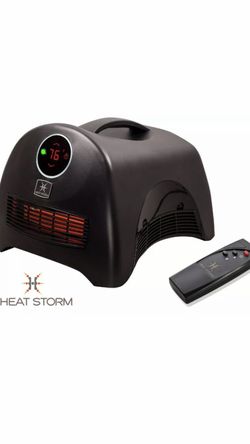 Heater storm sahara 1500-Watt Infrared Quartz Thermostat a