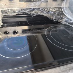 STAINLESS STEEL GLAS TOP ELECTRIC STOVE 