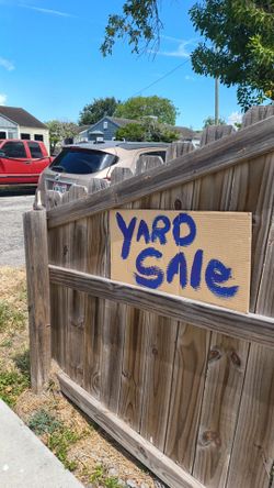 YARD SALE