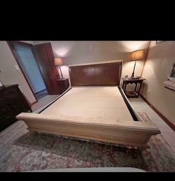 Wooden King Size Bed frame
