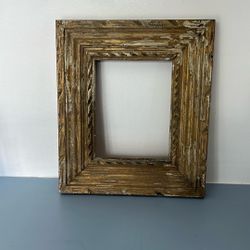 Vintage Gold White Frame