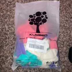 Blue,purple And White Balloons 