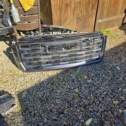 2024 2025 GMC Sierra 2(contact info removed) HD Front Bumper Grille W/ Camera (contact info removed)3 OEM