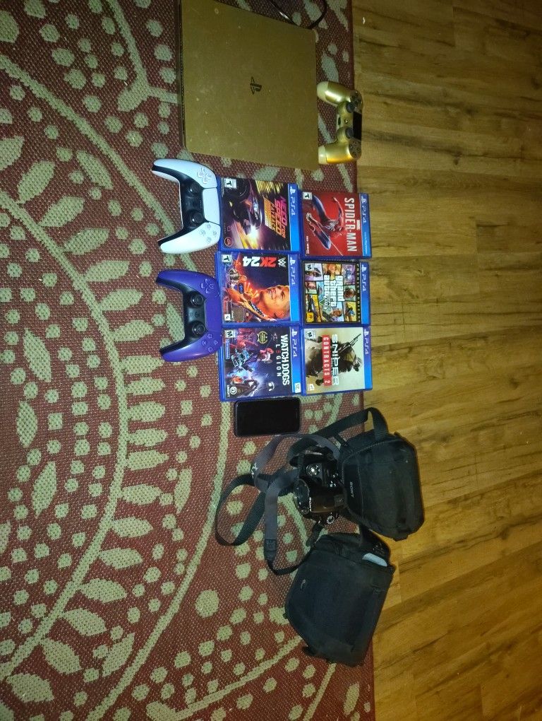 Console And Phone And Camera Trade Or Cash