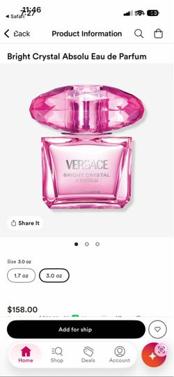 Versace bright crystal